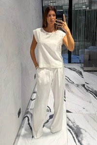 Pantalona Selene Linen Elegance