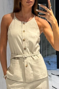 Regata Belt Linen Elegance