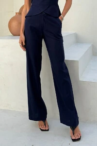 Pantalona Flex Linen Elegance