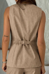 Maxi Colete Linen Sicily