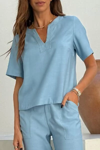 Blusa Pespontos Genova