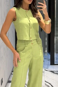 Pantalona Trança Nature