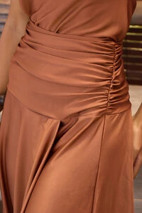 Saia Malha Jersey Pepita
