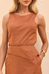 Regata Peplum Bambu