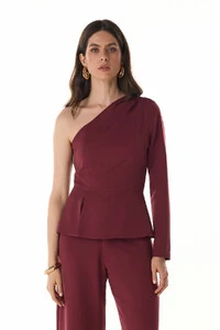 Blusa Um Ombro Victoria