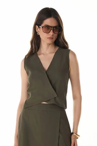 Blusa Transpasse Toscana