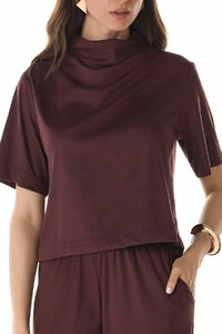 Blusa Oly Suede