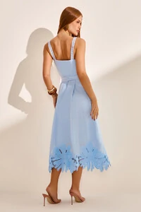 Vestido Bordado Saab
