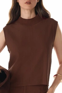 Blusa Gola Estelle Texture