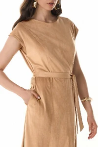 Vestido Oly Suede