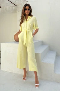 Jumpsuit Linen Classic
