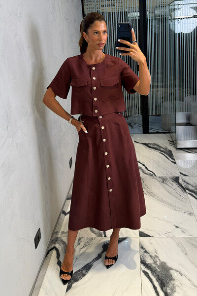 Foto Saia Button Lilly