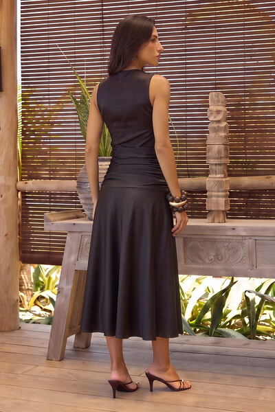 Foto Saia Malha Jersey Pepita