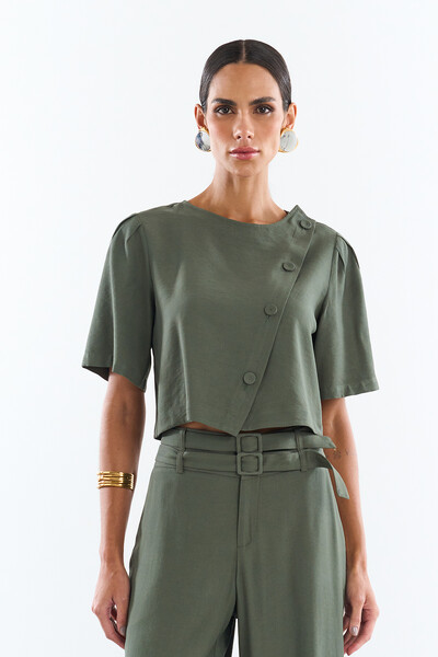 Foto Blusa Button Sensorial