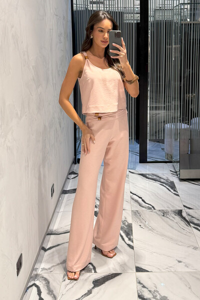 Conjunto Regata e Pantalona Belle Saints