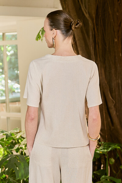 Foto Blusa Linen Chiara