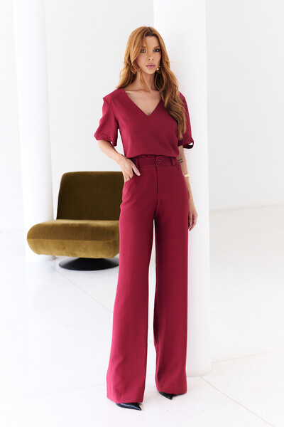 Conjunto Blusa e Pantalona Trança Alice