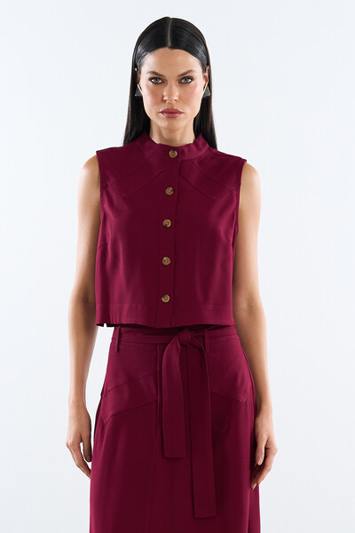 Foto Blusa Button Aura Touch