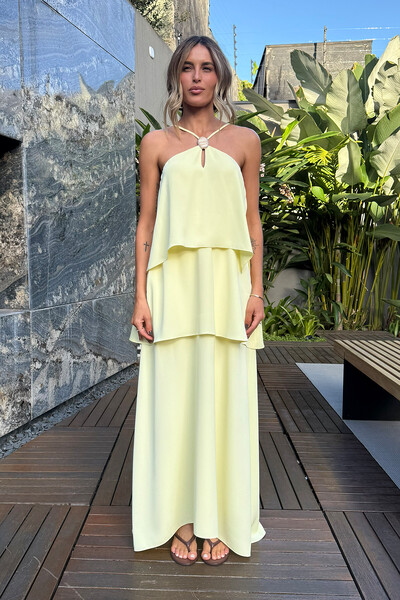 Foto Vestido Petal Fendi