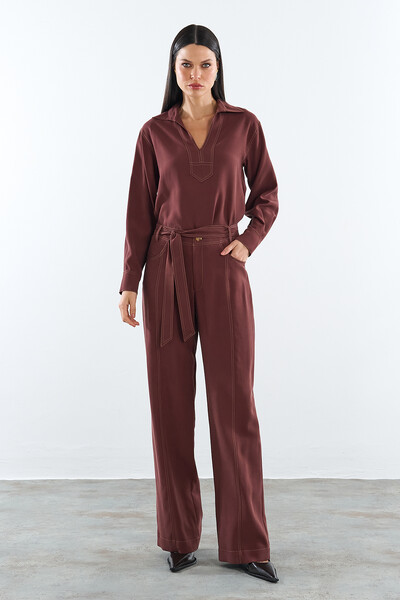Foto Conjunto Camisa e Pantalona Amy London