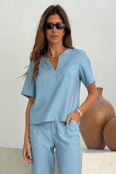Foto Blusa Pespontos Genova