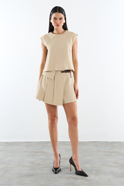 Foto Short Saia Estelle Texture