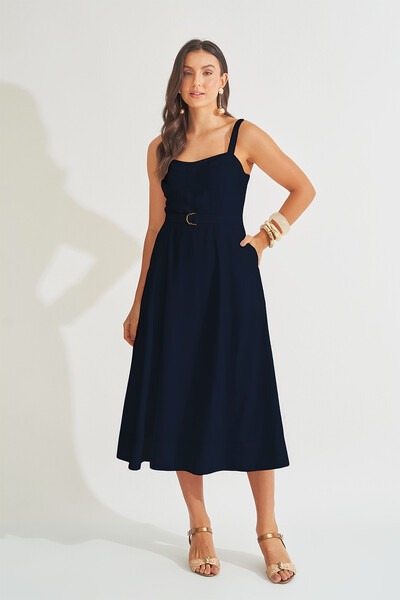 Foto Vestido Pespontos Lilly