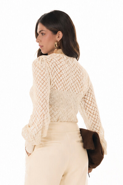 Foto Blusa Crochet Bunny