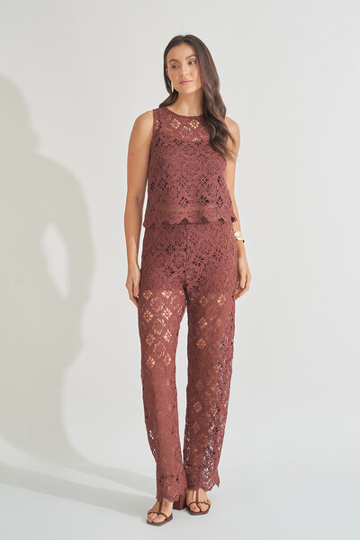 Foto Calça Crochet Josephine