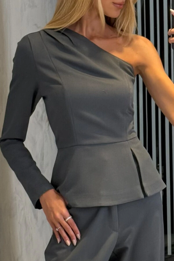 Blusa Um Ombro Victoria