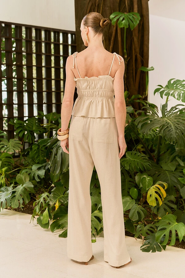 Pantalona Sarah Linho Riviera