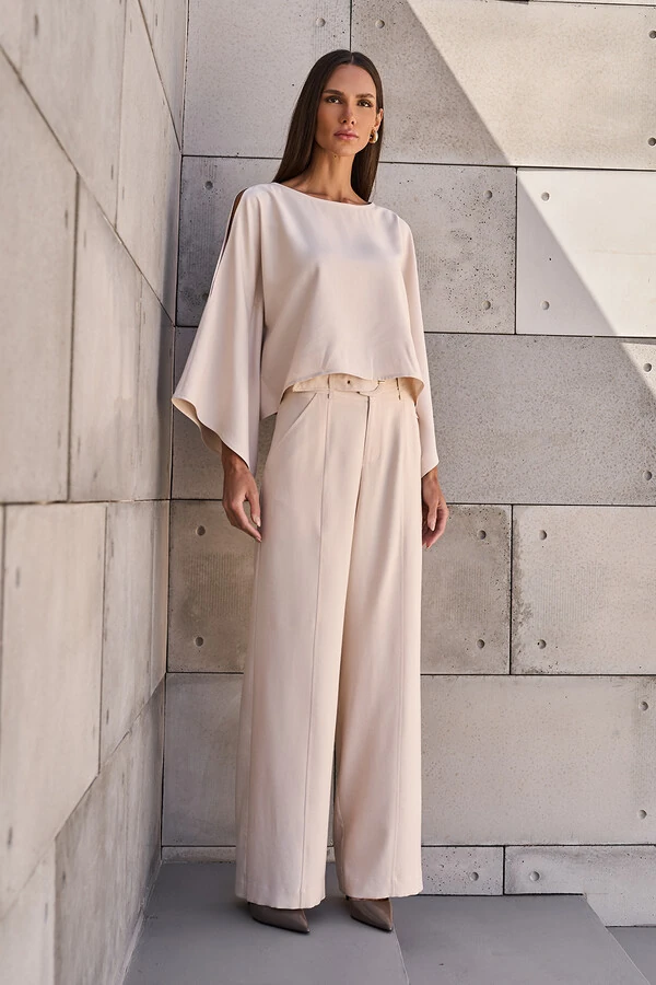 Conjunto de Blusa e Pantalona Day Kelly