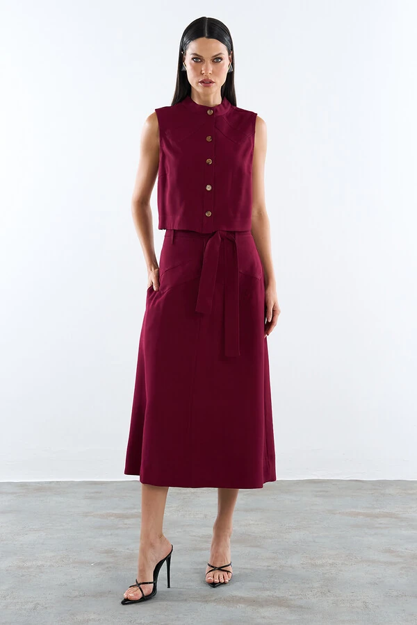 Blusa Button Aura Touch