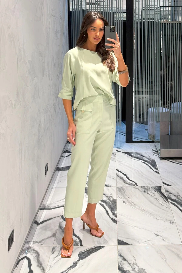 Conjunto Blusa e Calça Sky Lilly