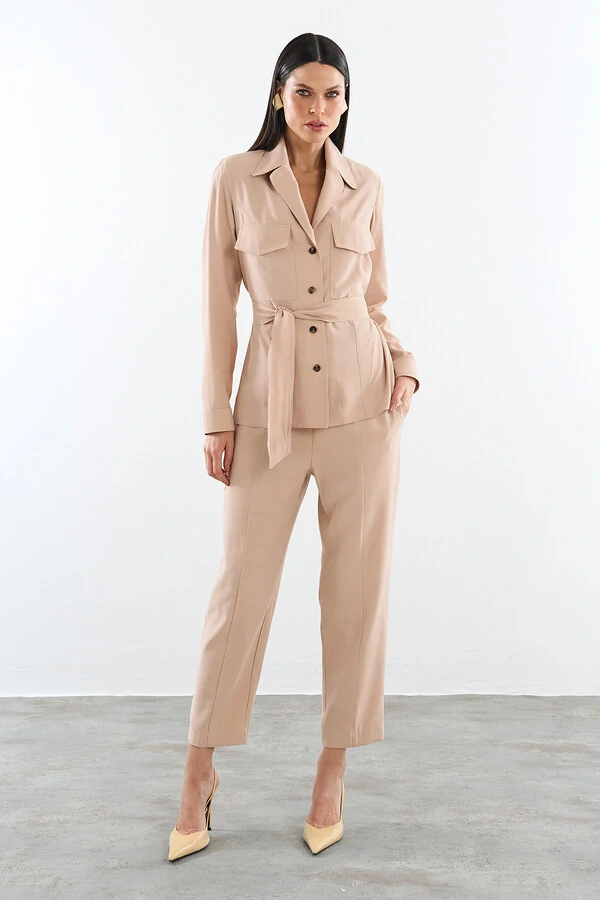 Conjunto Blazer Shirt e Calça Thalie Cuprum