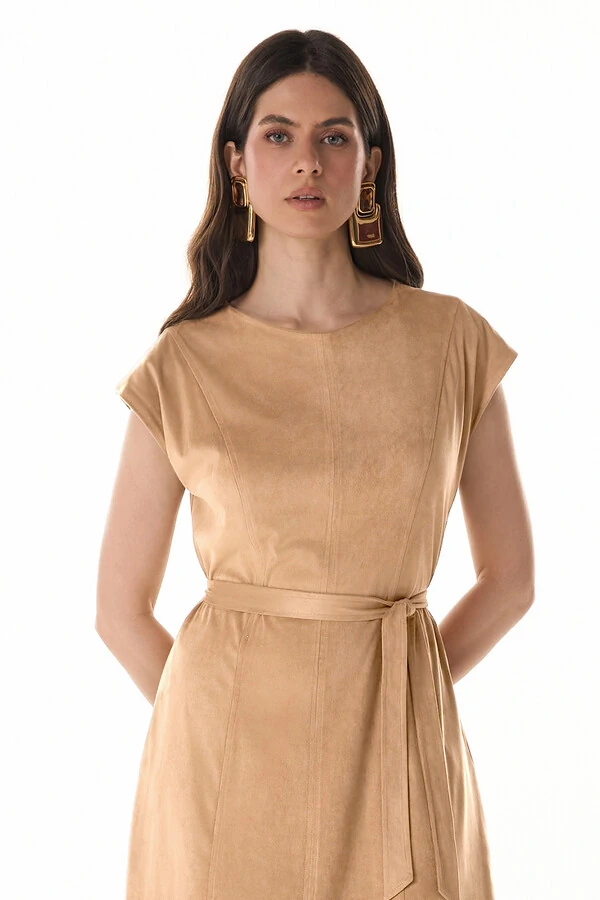 Vestido Oly Suede
