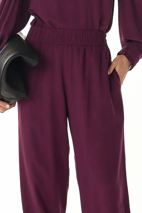 Calça Poa Rayon Jacquard