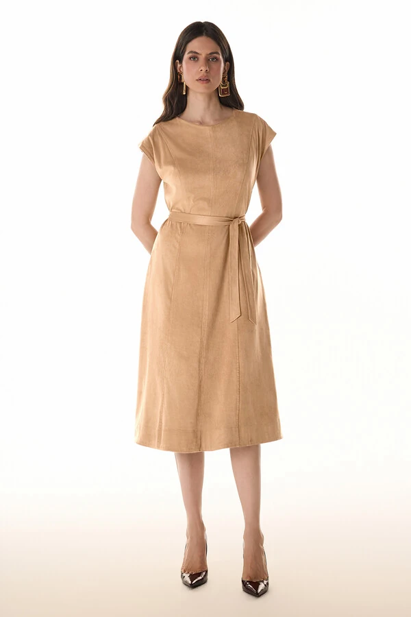 Vestido Oly Suede