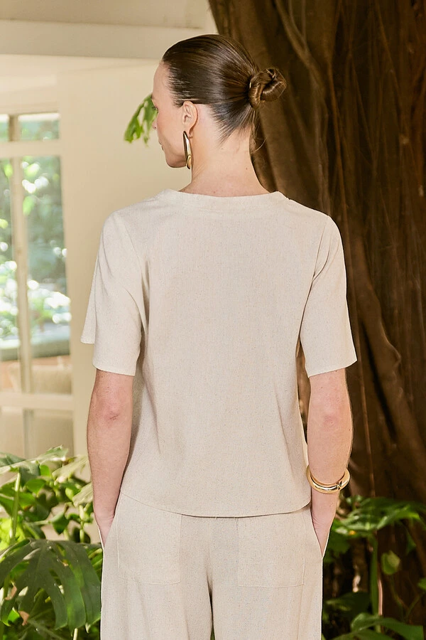 Blusa Linen Chiara