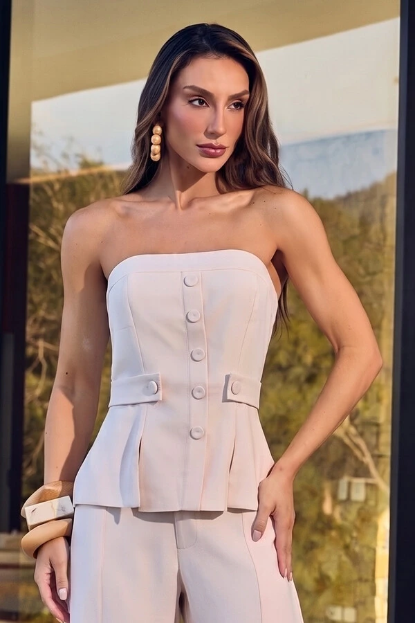 Blusa sem Alça Mare Donna