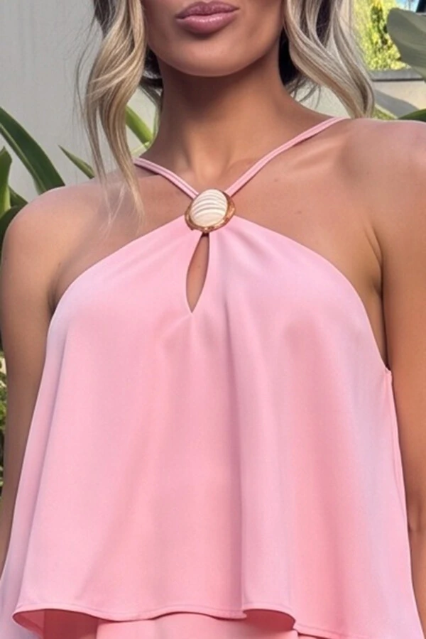 Vestido Petal Fendi