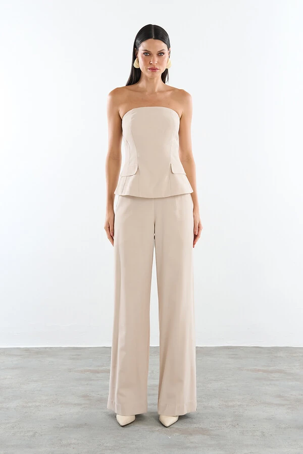 Conjunto Blusa e Pantalona Aya Nature