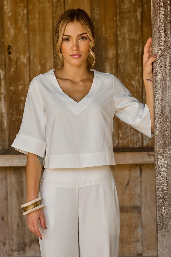 Blusa V Agatha