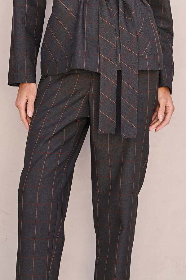 Calça Alfaiataria Check
