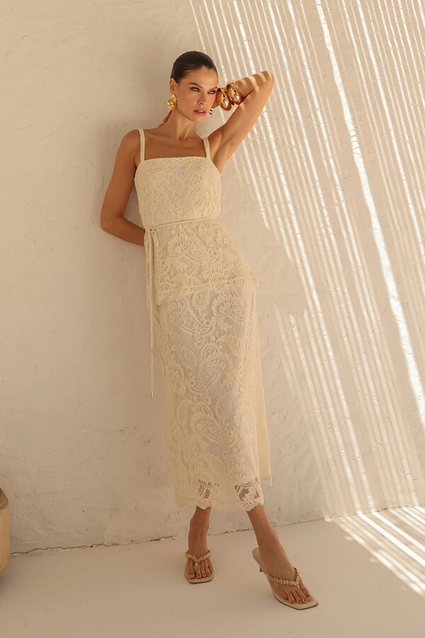 Vestido Lace Paisley