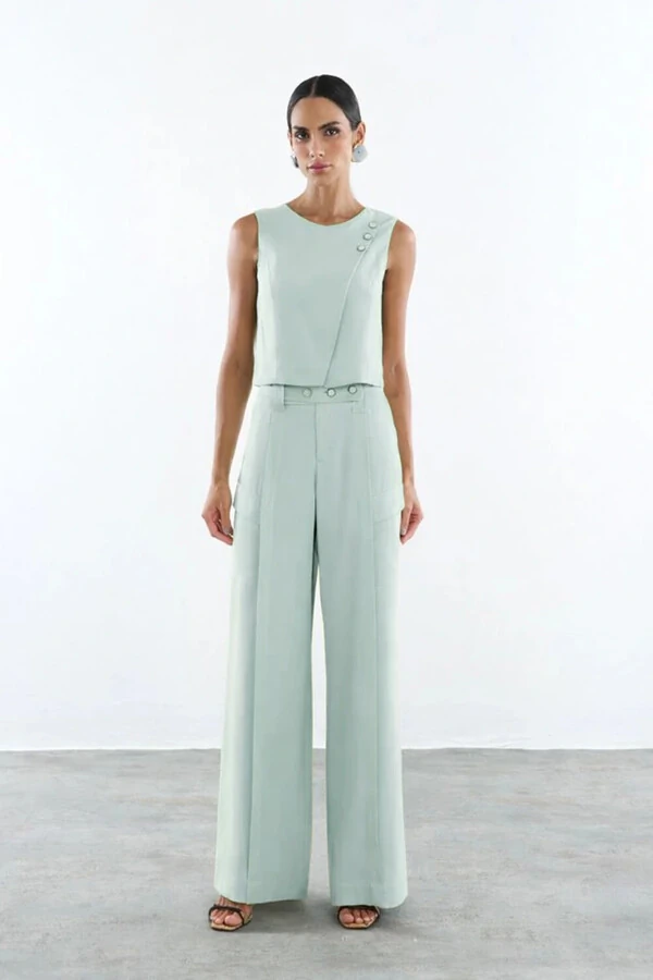 Conjunto Regata e Pantalona Button Lolly