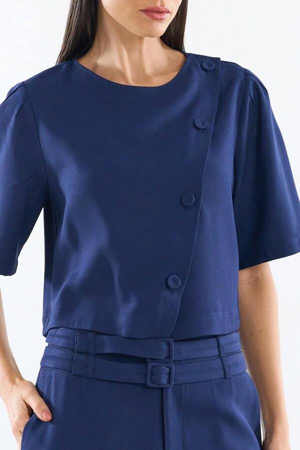 Blusa Button Sensorial