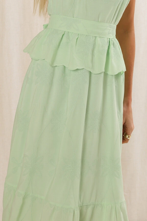 Vestido Bordada Fleur