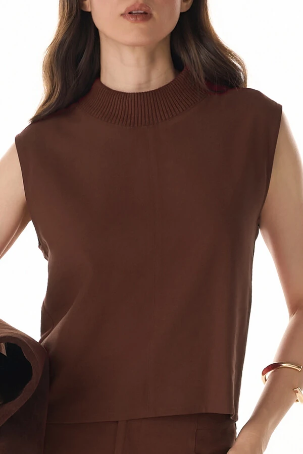 Blusa Gola Estelle Texture