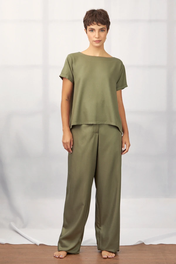 Conjunto Sálvia Oliva